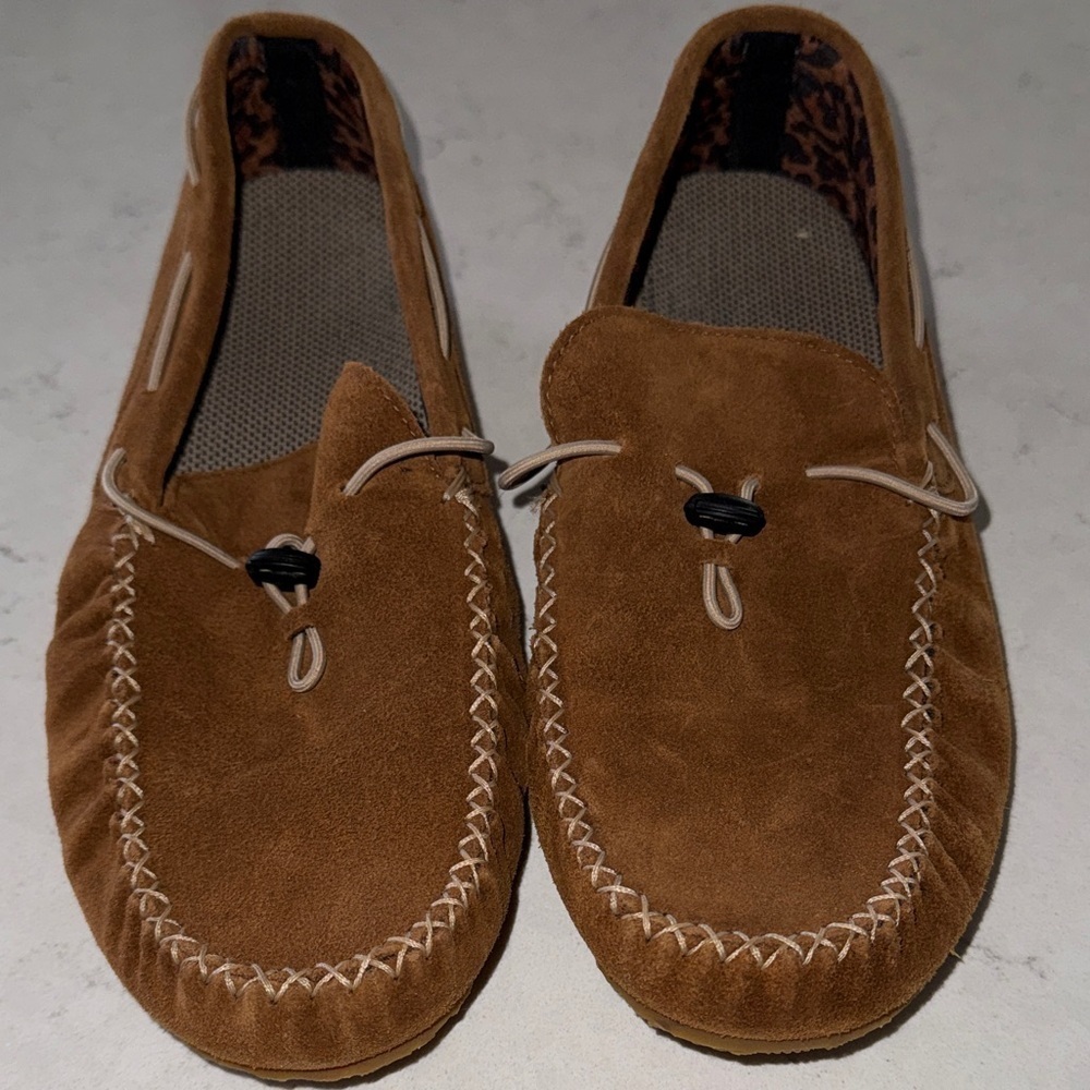 SAS Womens Running Late-X Slip On Loafers Turbinado Tan 10 1/2 W MSRP $205